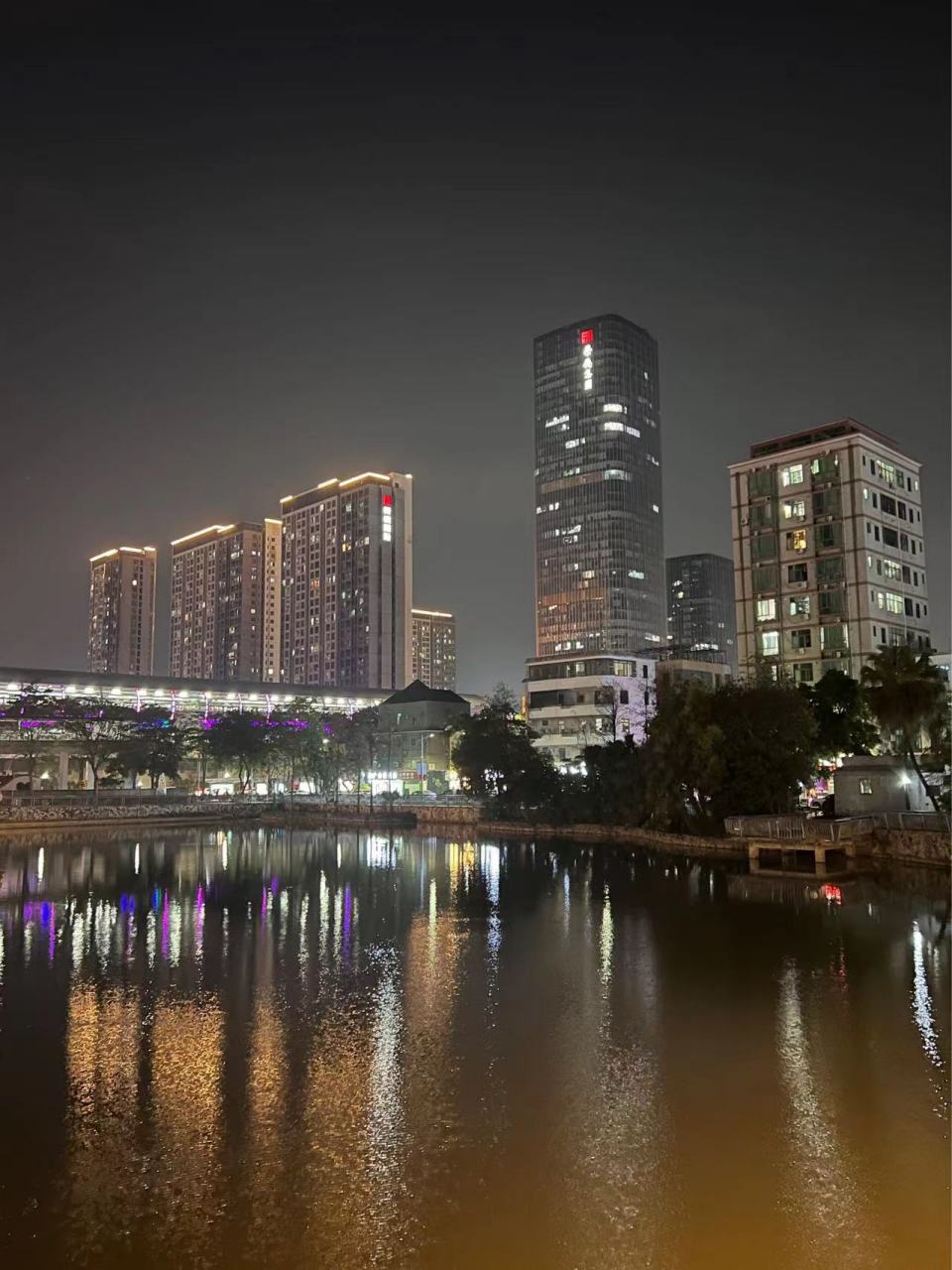 深圳横岗夜景图片