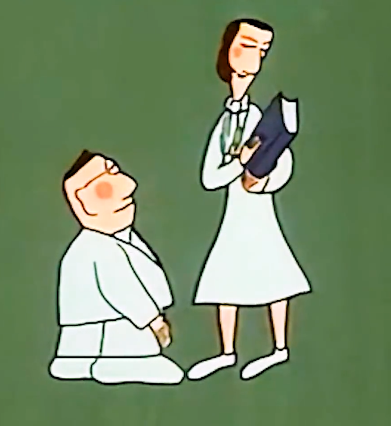 1989年国产讽刺短片《高女人和矮丈夫》