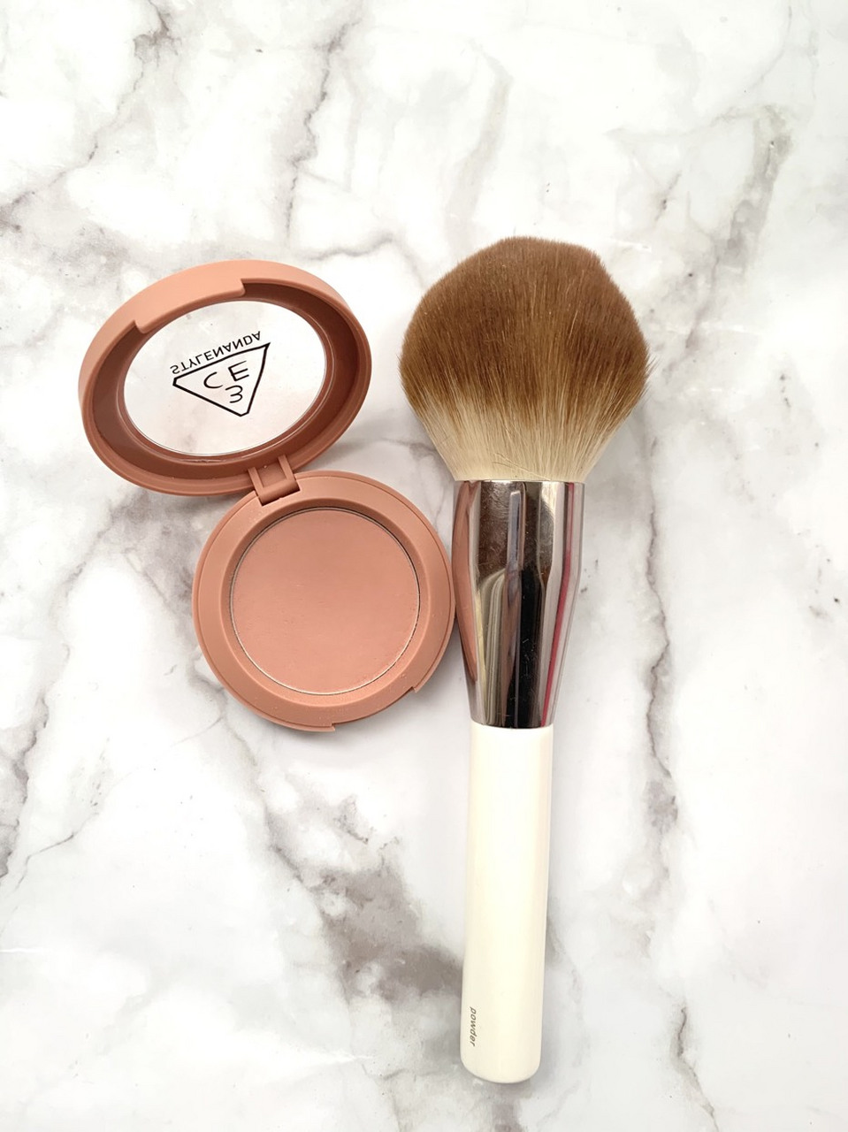 3ce杏色腮红 rose beige 果然名不虚传 温柔好上色 新手友好 不会很