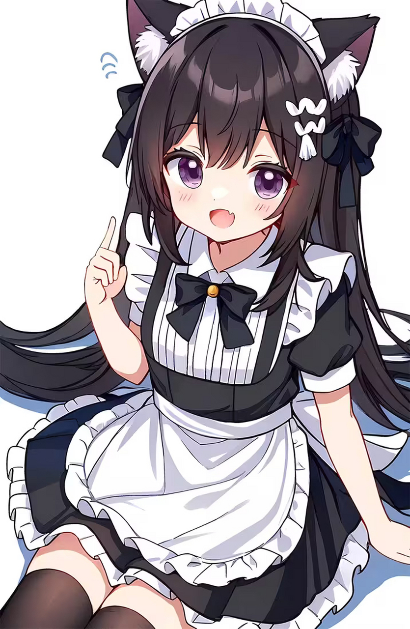 早上好,二次元女仆为您服务!