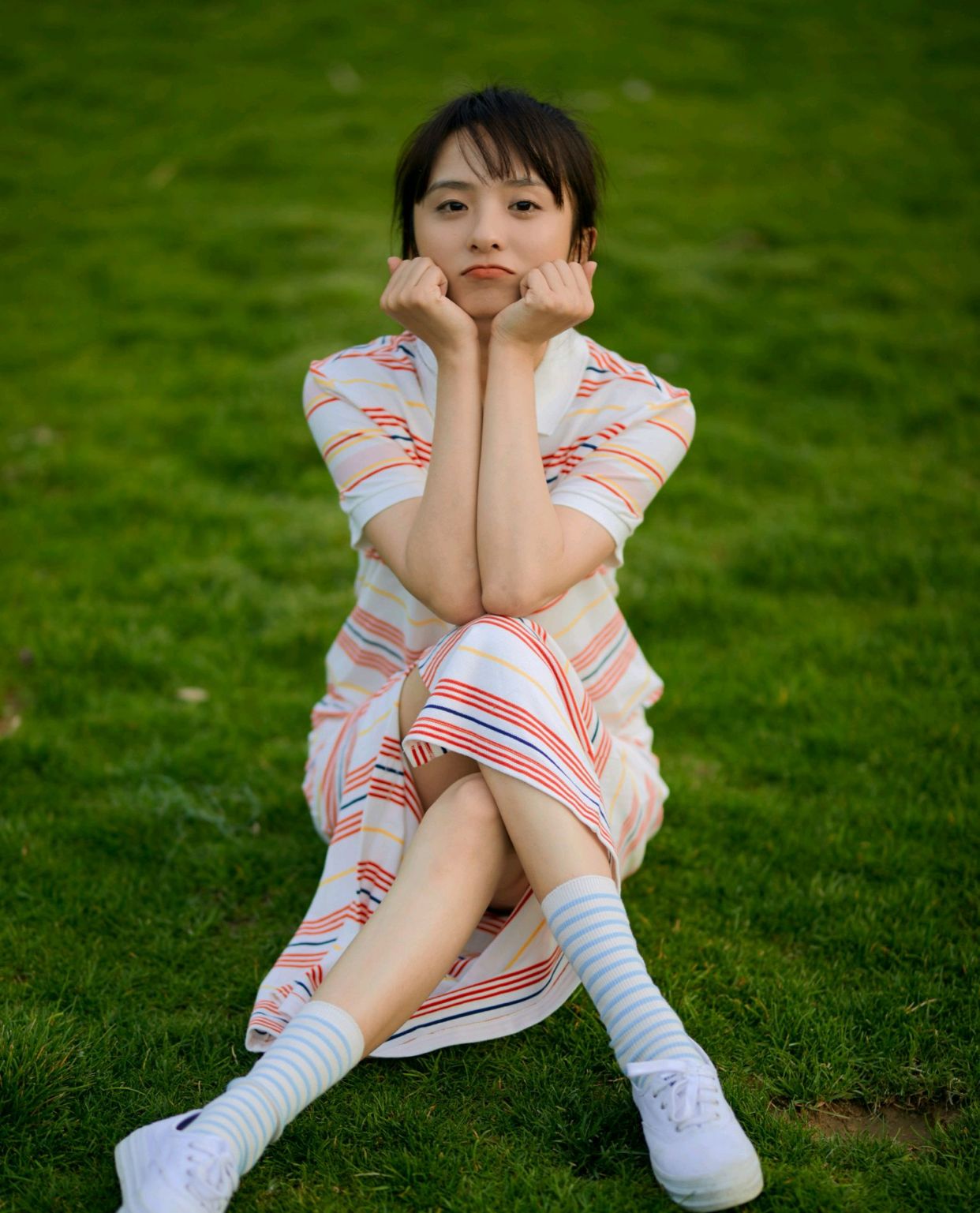 "美少女"厉嘉琪:甜美可爱,青春靓丽