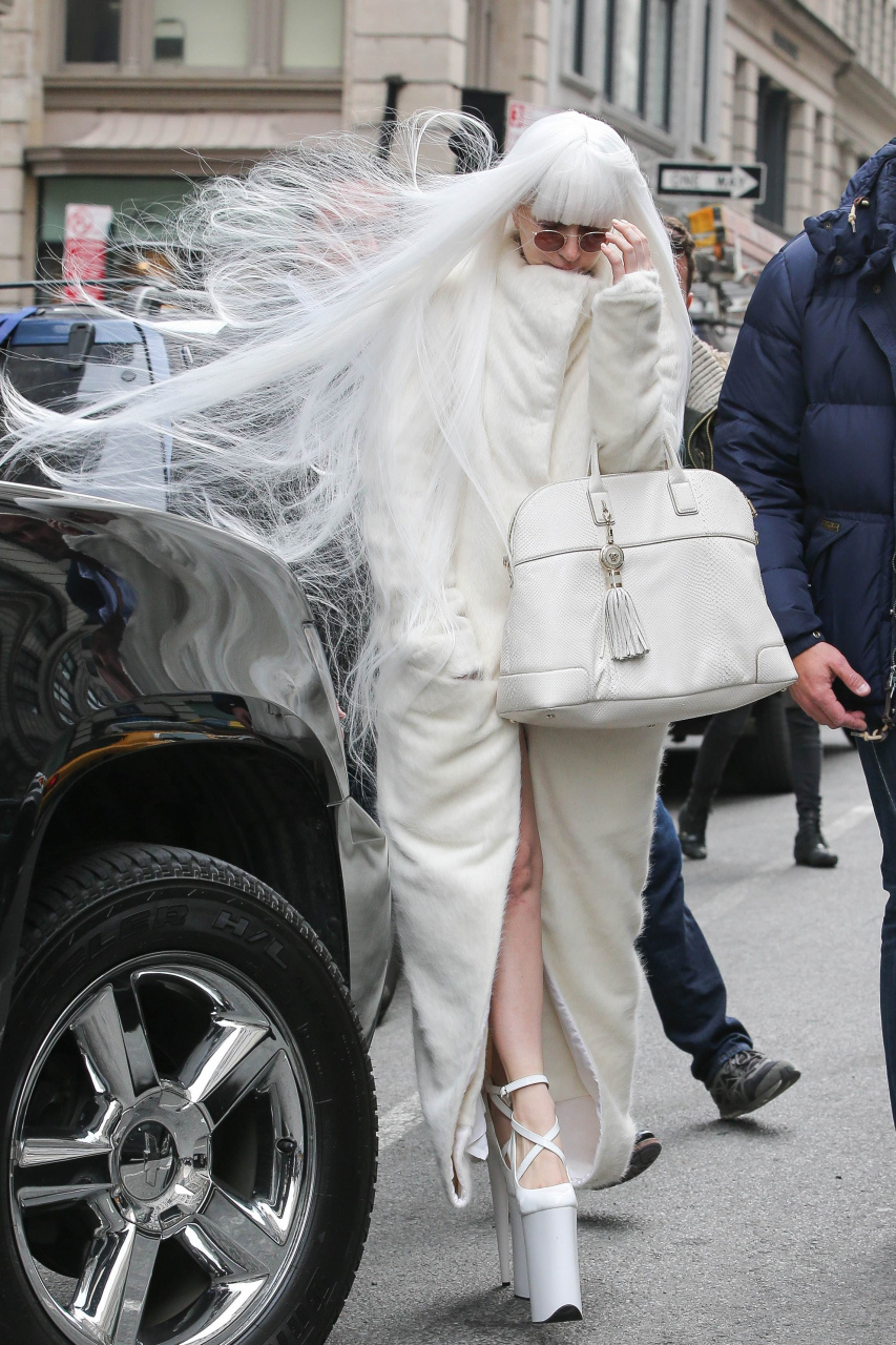 美国女星lady·gaga的奇装异服,屌炸天.