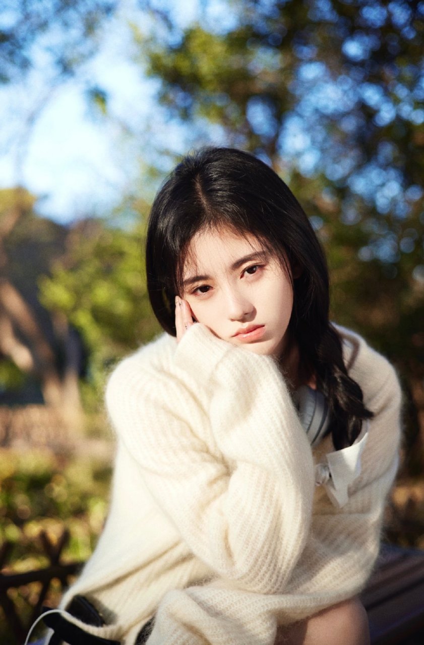 鞠婧祎高清壁纸头像(三十七)[心]