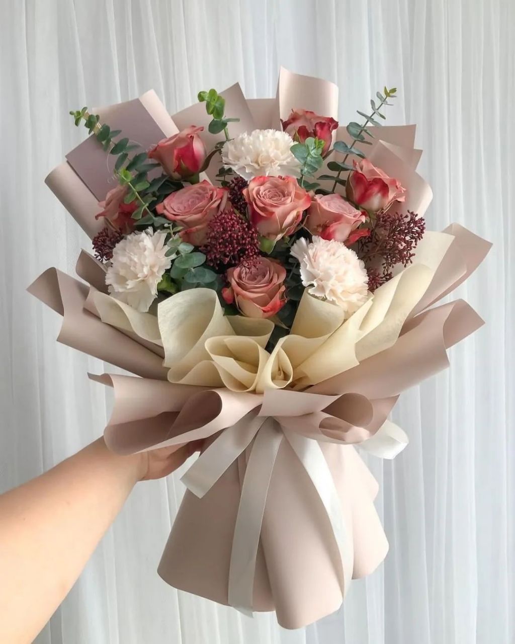 韩式花束参考图