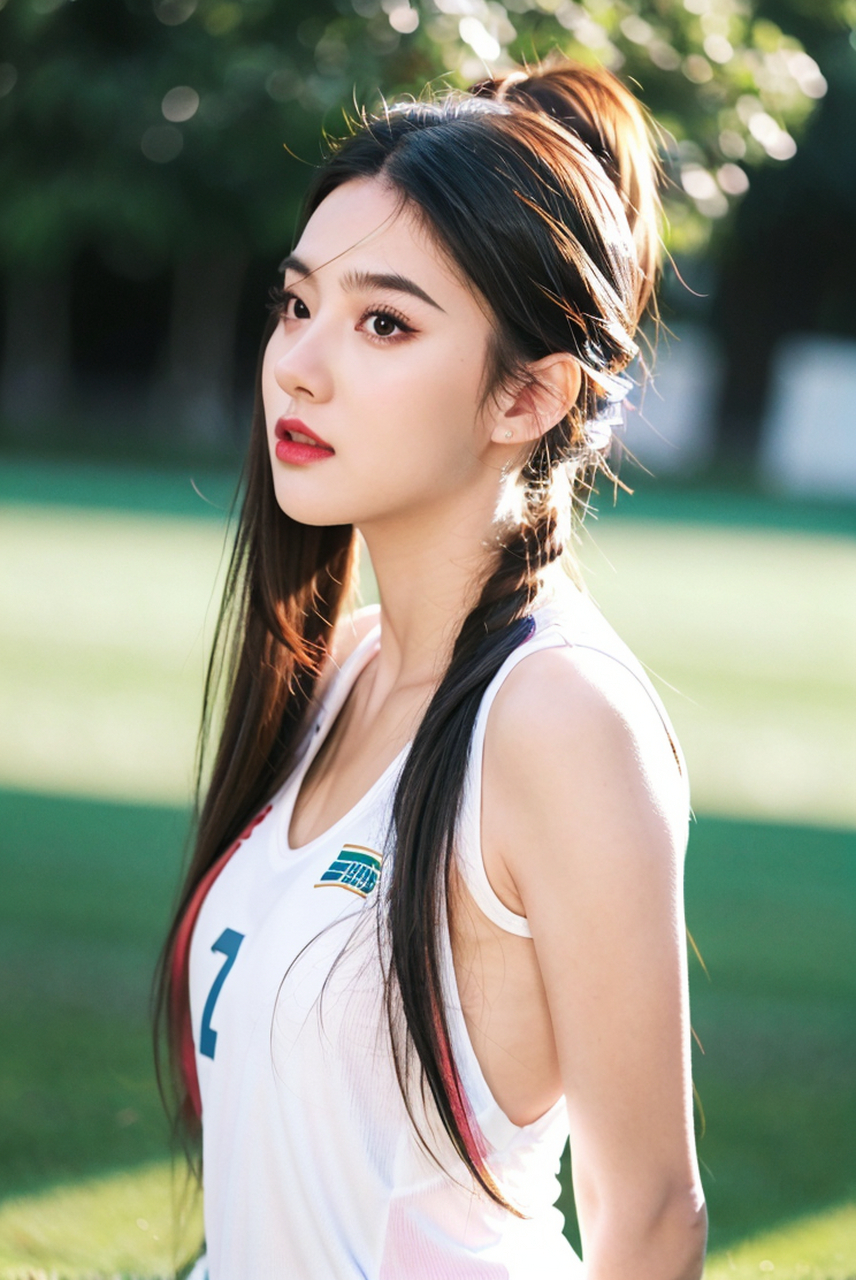 清凉一夏,美女运动风写真艺术照#美女# #性感美女# #养眼美女