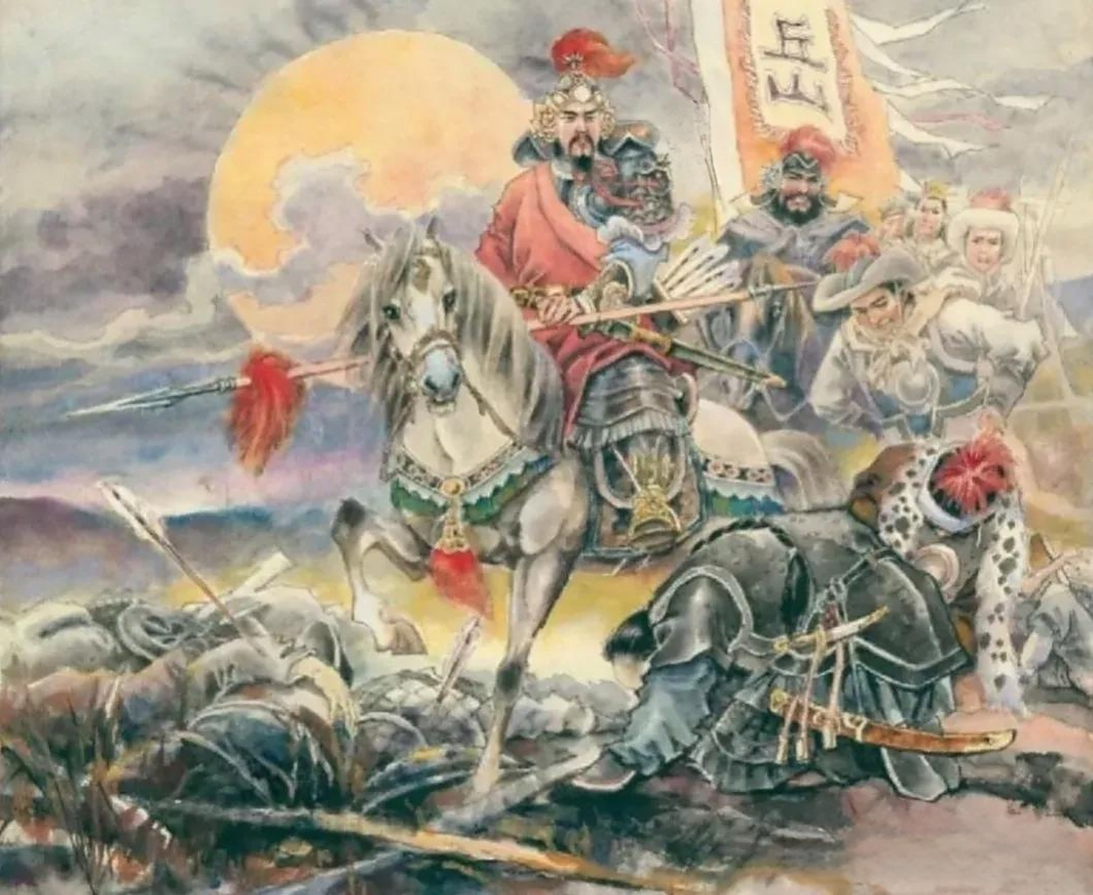 岳飞人物画像分享!  #历史# #岳飞# #历史人物