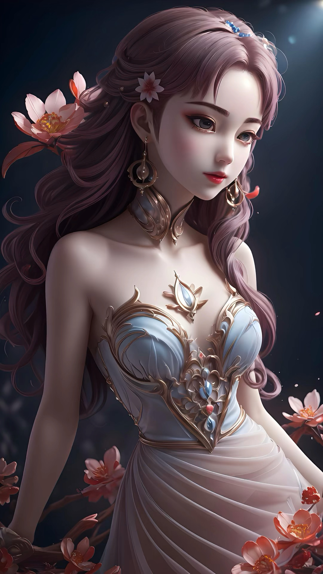 倩女幽魂阿初融合模型,高清美少女壁纸,动漫二次元美少女