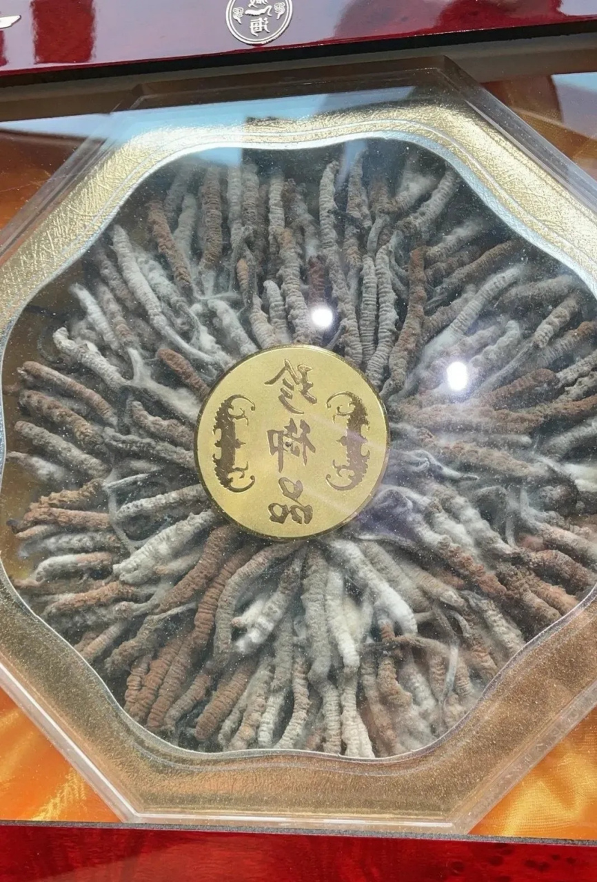 今天柜子里翻出来几年前朋友送的虫草,但是发霉还能要吗?