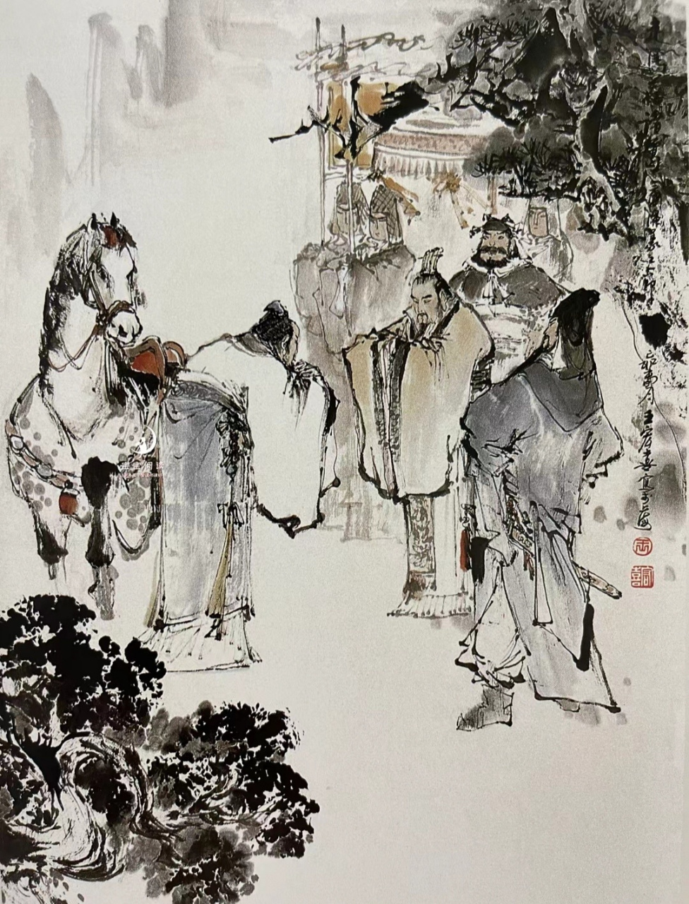 《三国演义》 画家:王宏喜 676767 #绘画欣赏