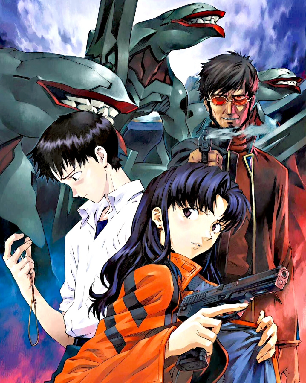 动漫# #插画# #eva