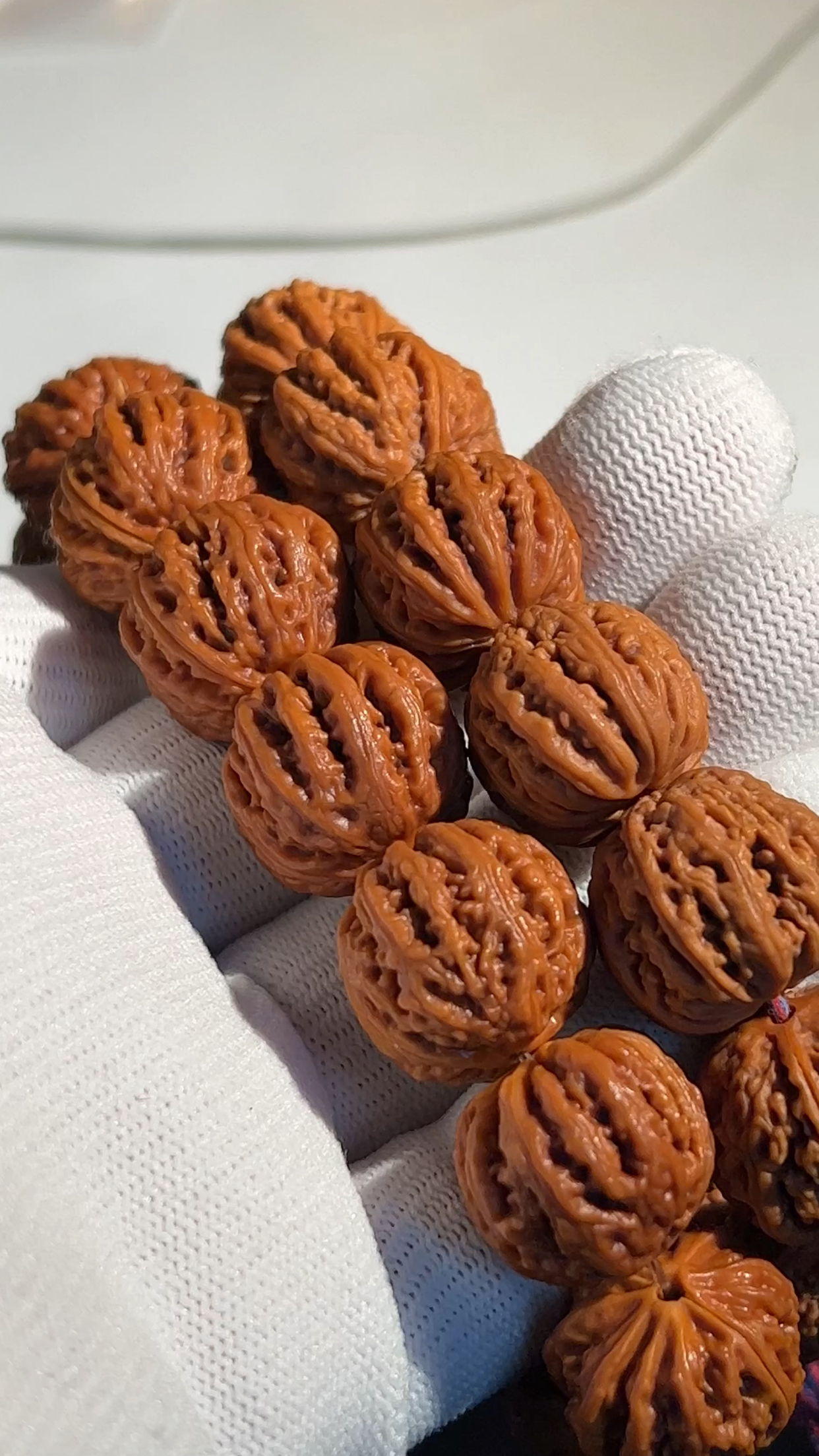 京八棱小核桃,一棵树的盘盘就包浆!