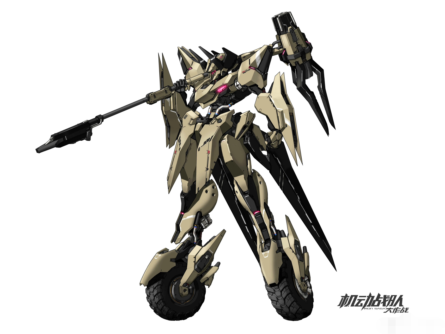 一组游戏《机动战队》机甲设定欣赏,by -tp9-. #游戏# #插画# #机甲