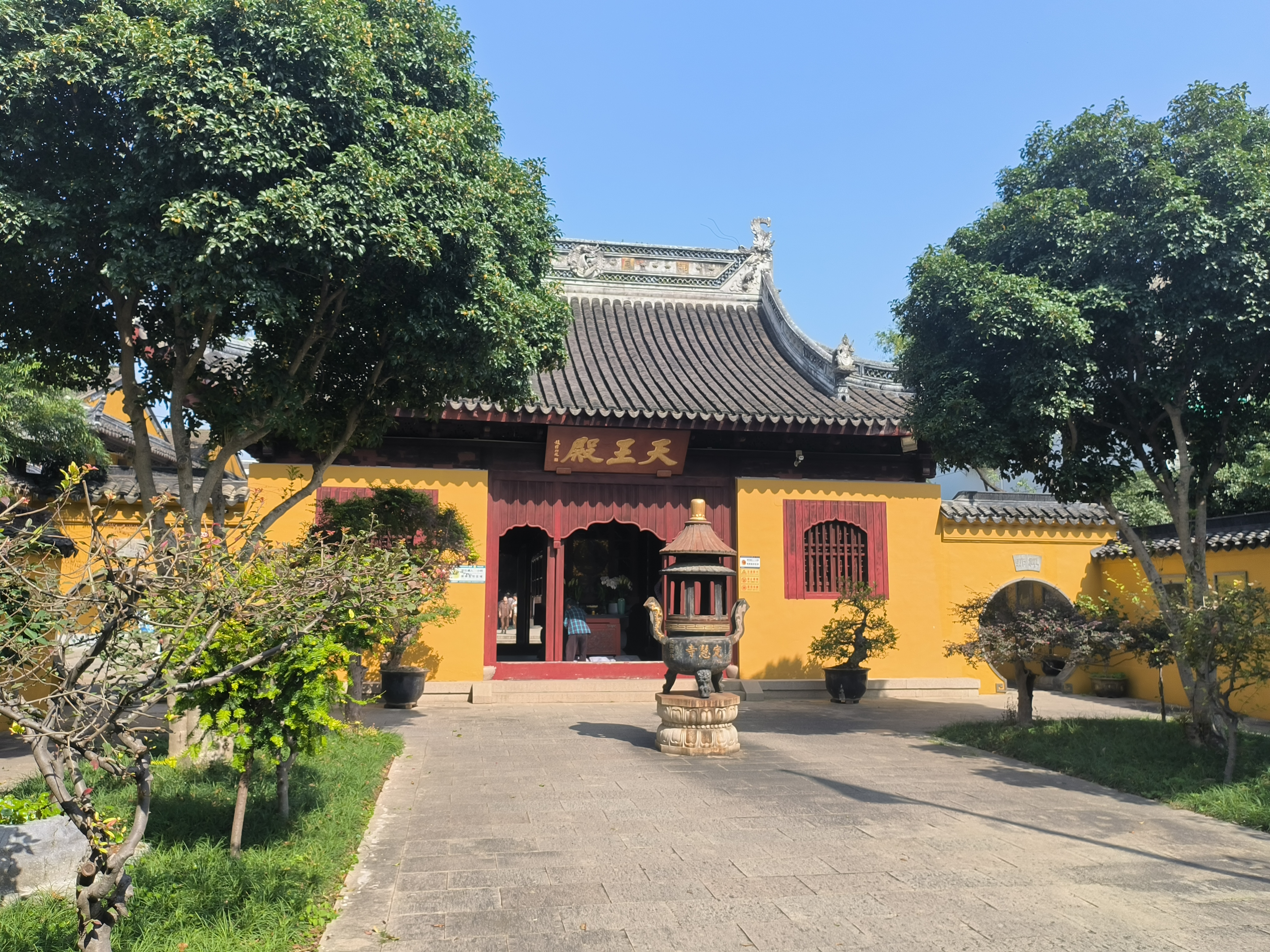 苏州定慧寺61双塔,全国独一无二的仿木砖塔,一座免费开放的寺院