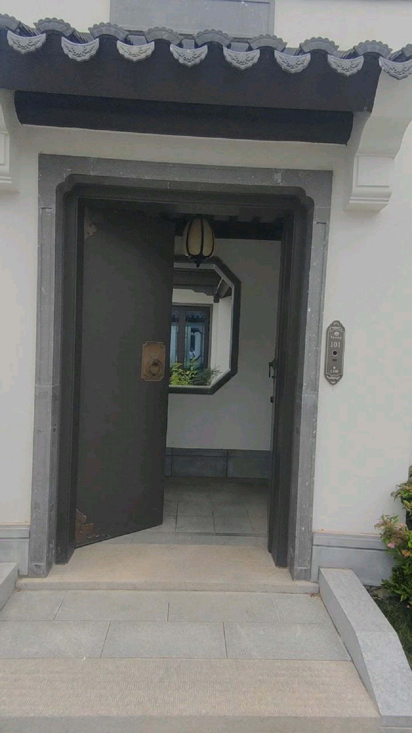 威海荣成天鹅湖绿城江南里中式合院别墅