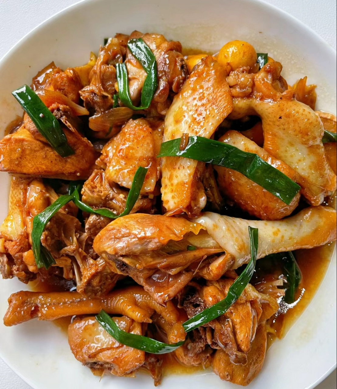 香喷喷的葱烧鸡,做法很简单,赶紧试一试吧!