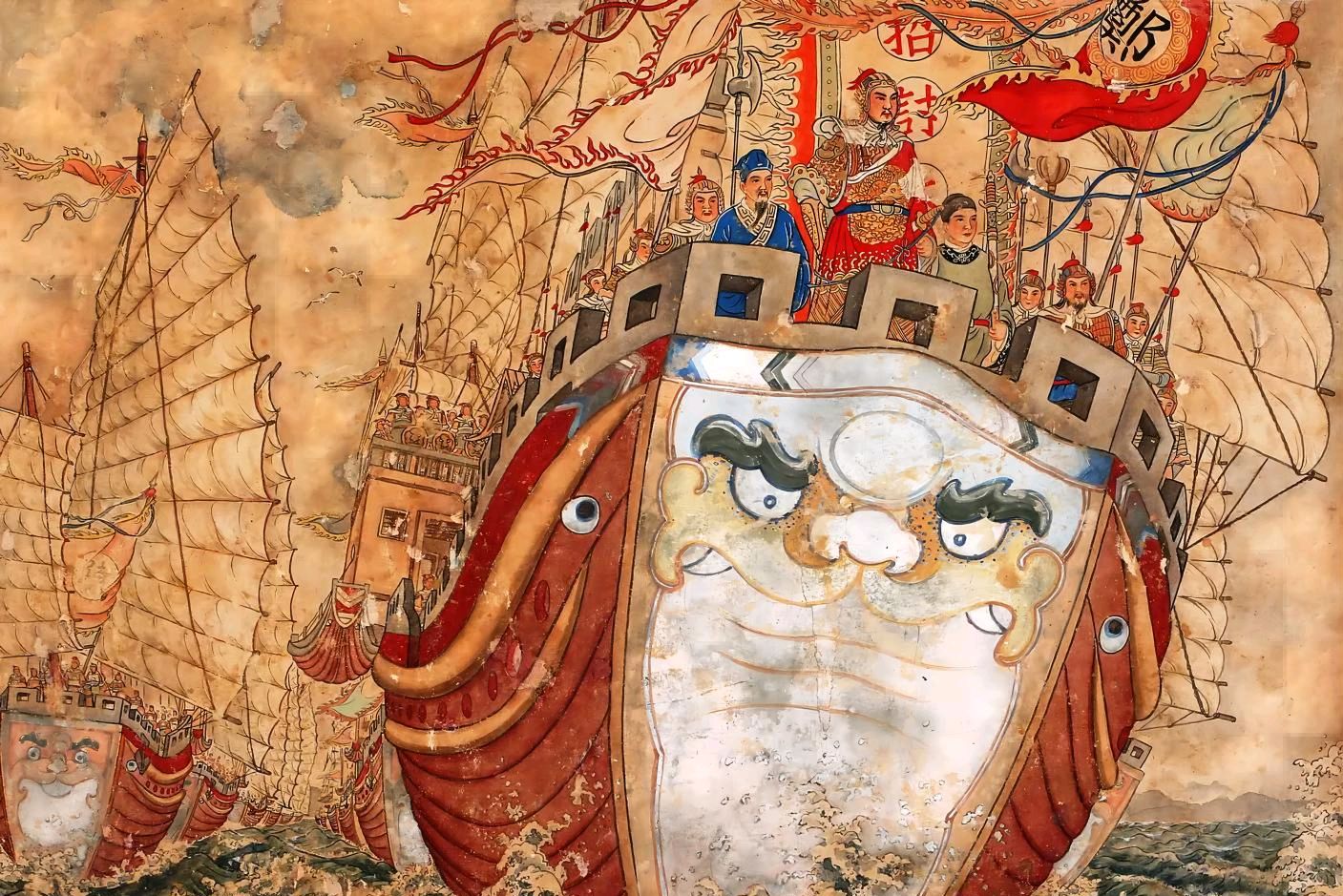 1683年,清朝收复台湾,脱离中国60年的宝岛实现回归