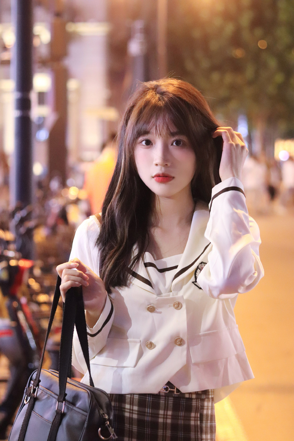 这个邻家小姐姐是不是有种初恋的感觉