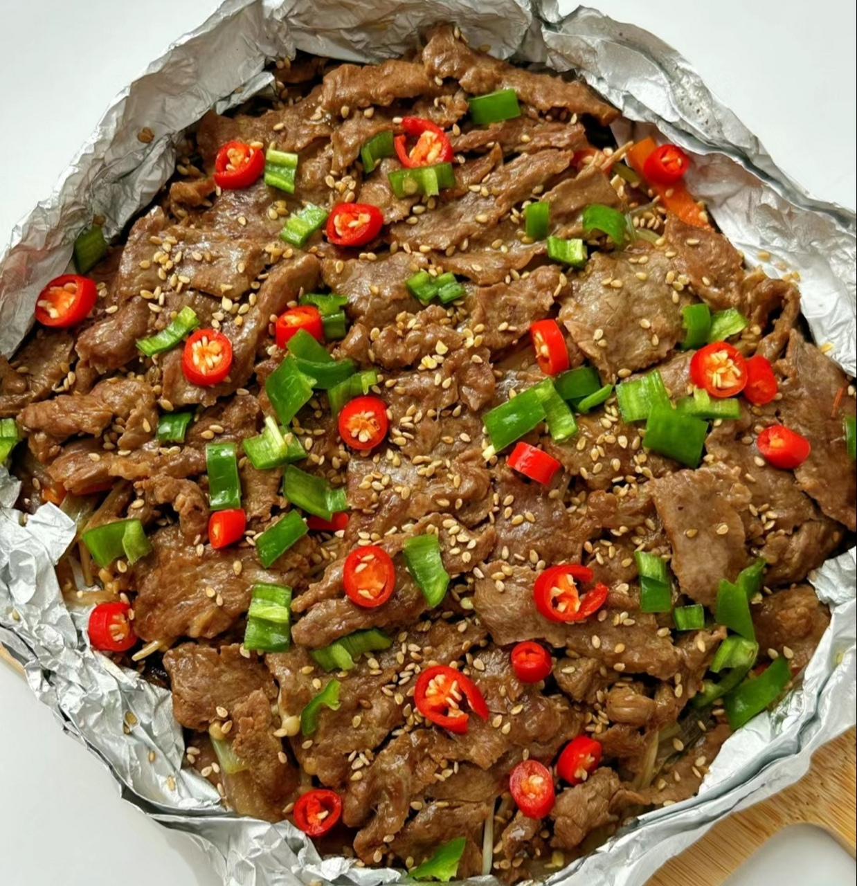 懒人版锡纸牛肉