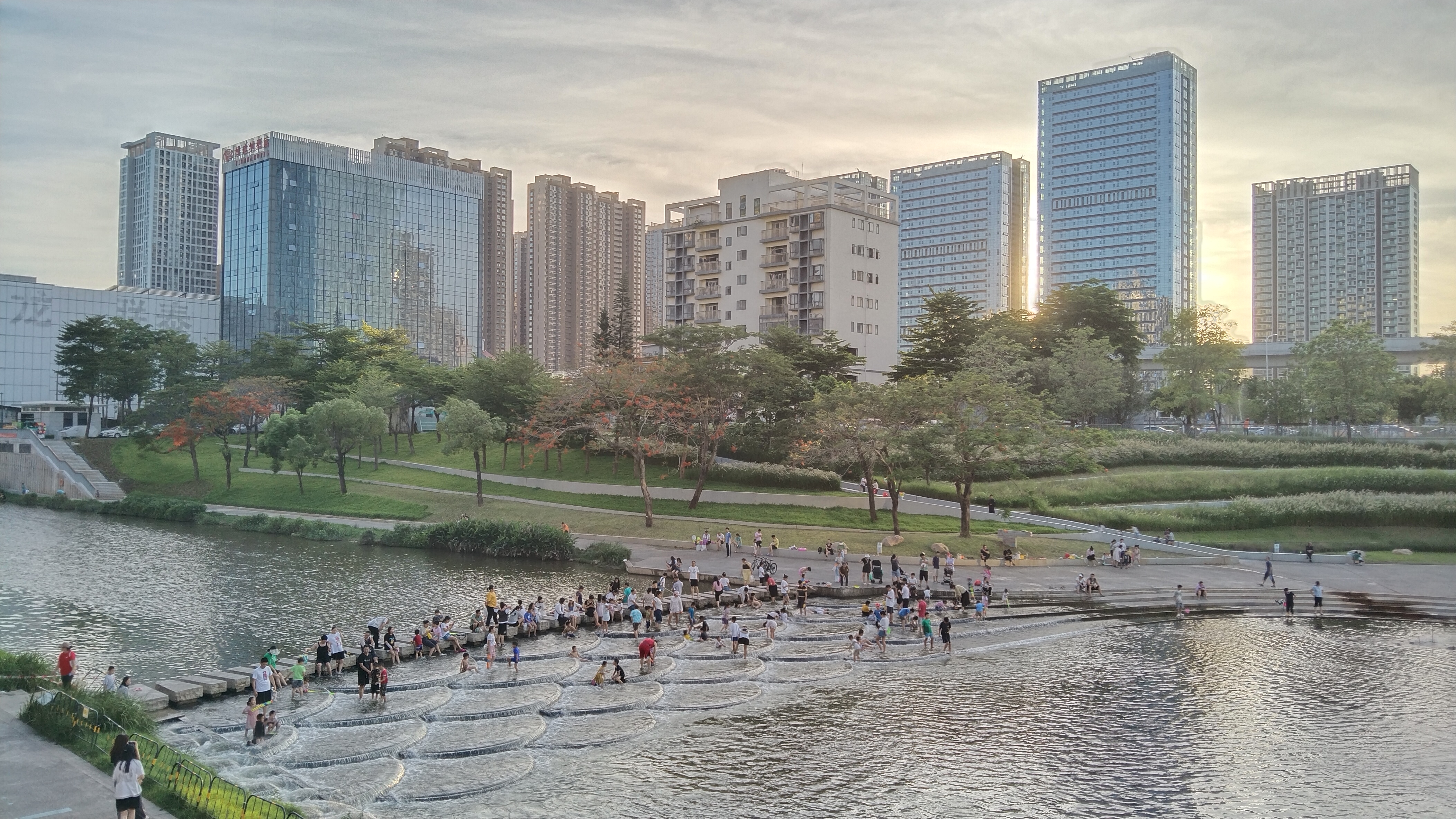 近日的深圳龙岗河实拍,带你们去看看