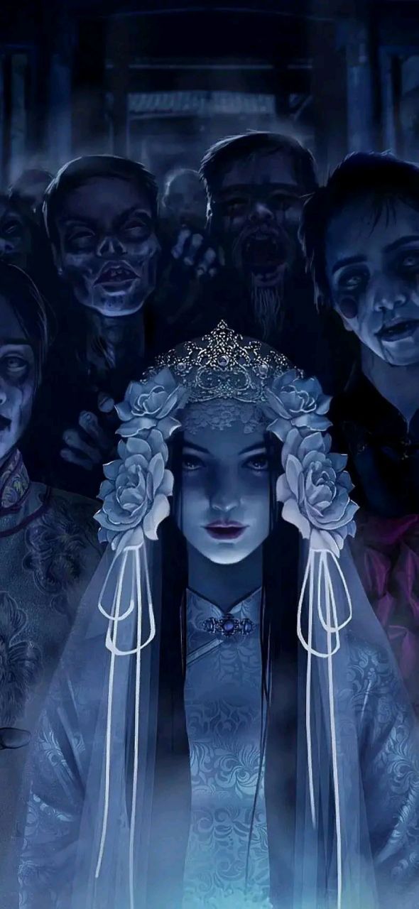 鬼新娘手机壁纸,这个一点也欣赏不来,容易做噩梦,胆小者慎入
