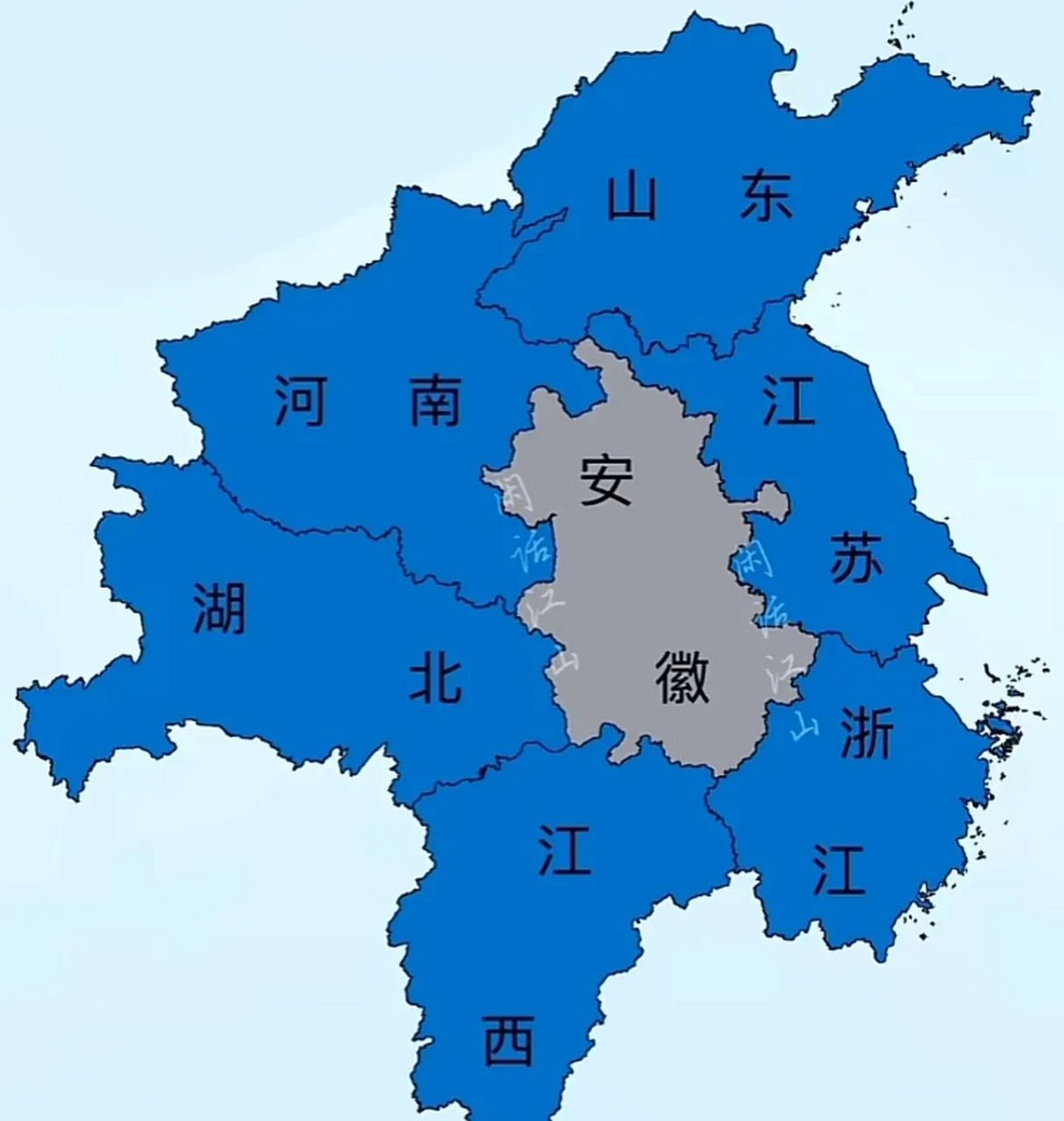 安徽省的掘起,让周围省份刮目相看, 要不了几年,超过周围的省份,大