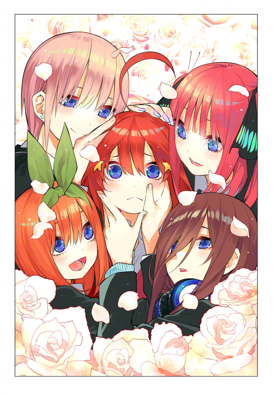 五等分的花嫁# 新作动画特别篇最新视觉图公开 95 2023年夏播出!