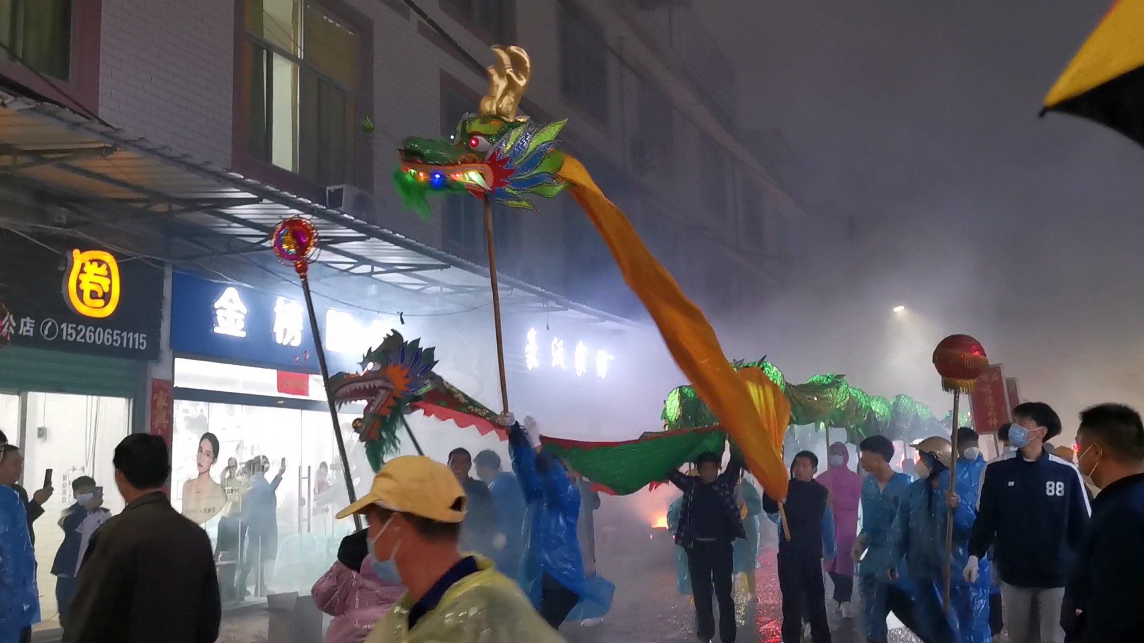 福建南靖县金山镇正月二十火把节始于明朝万历年间,至今已有400多年的