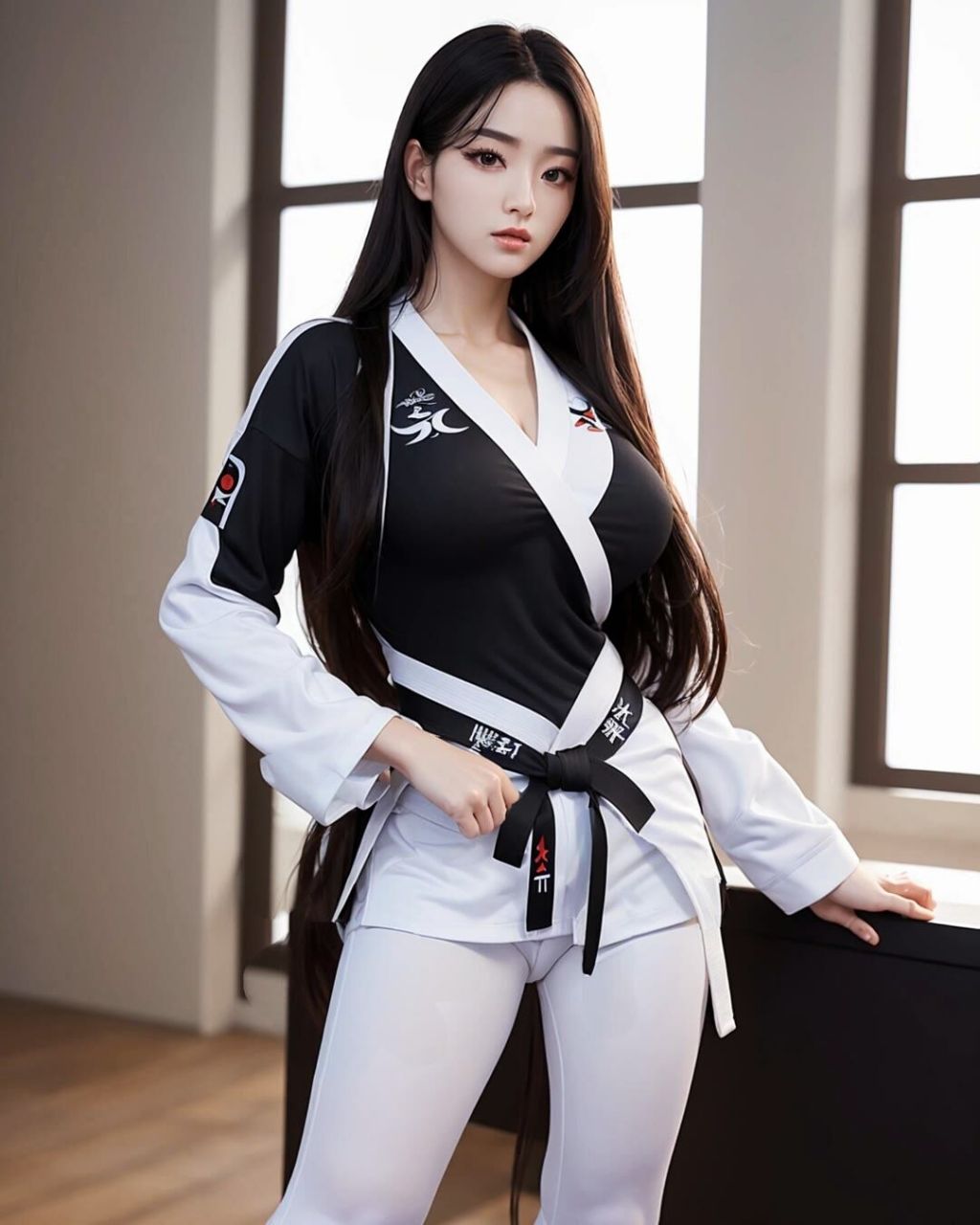 跆拳道美女