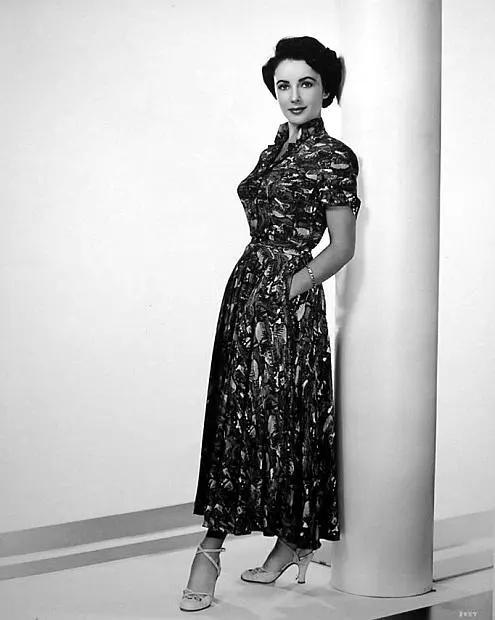 伊丽莎白·泰勒穿过的裙子