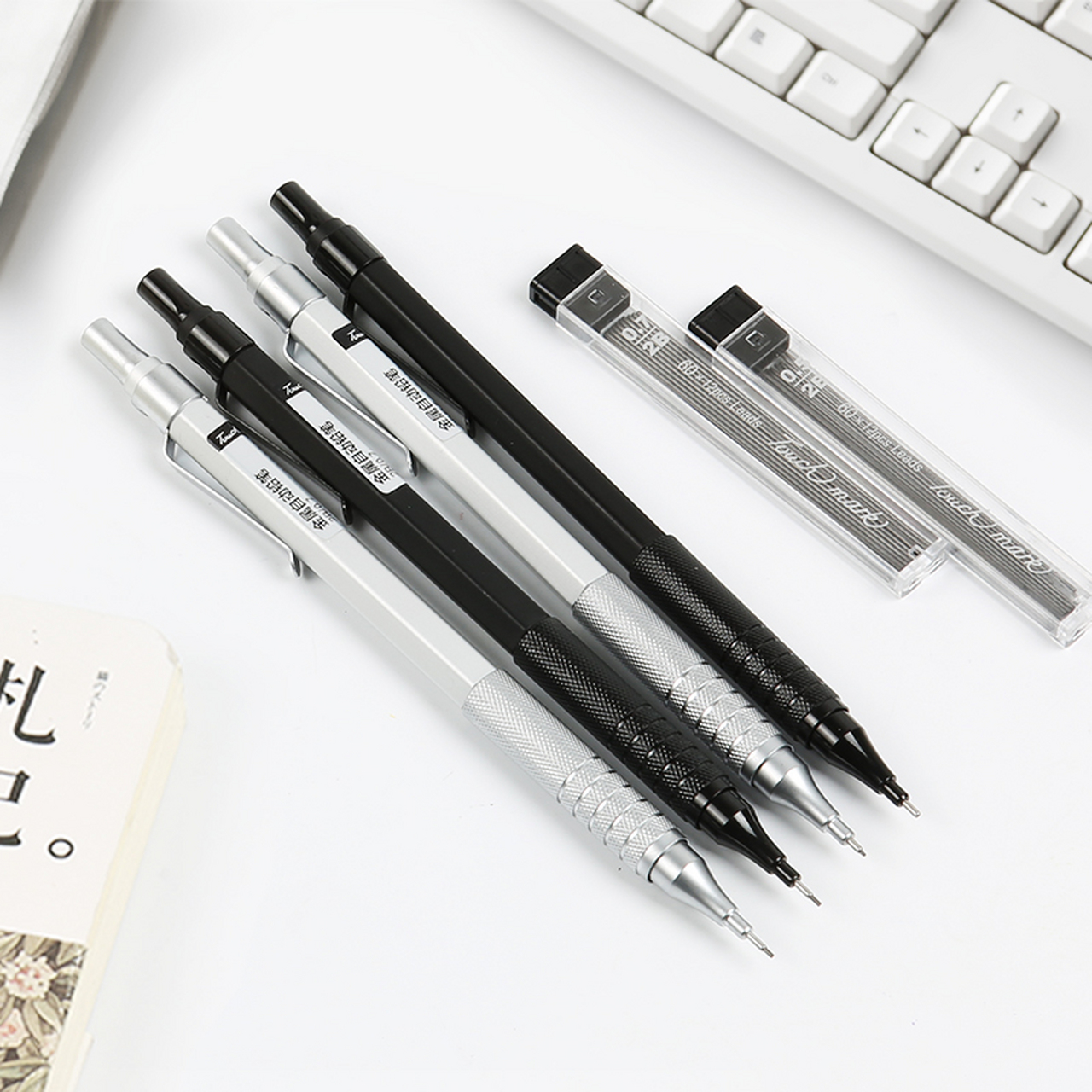 touchmark金属自动铅笔  绘图金属自动铅笔,好品质看得见,金属材质,低