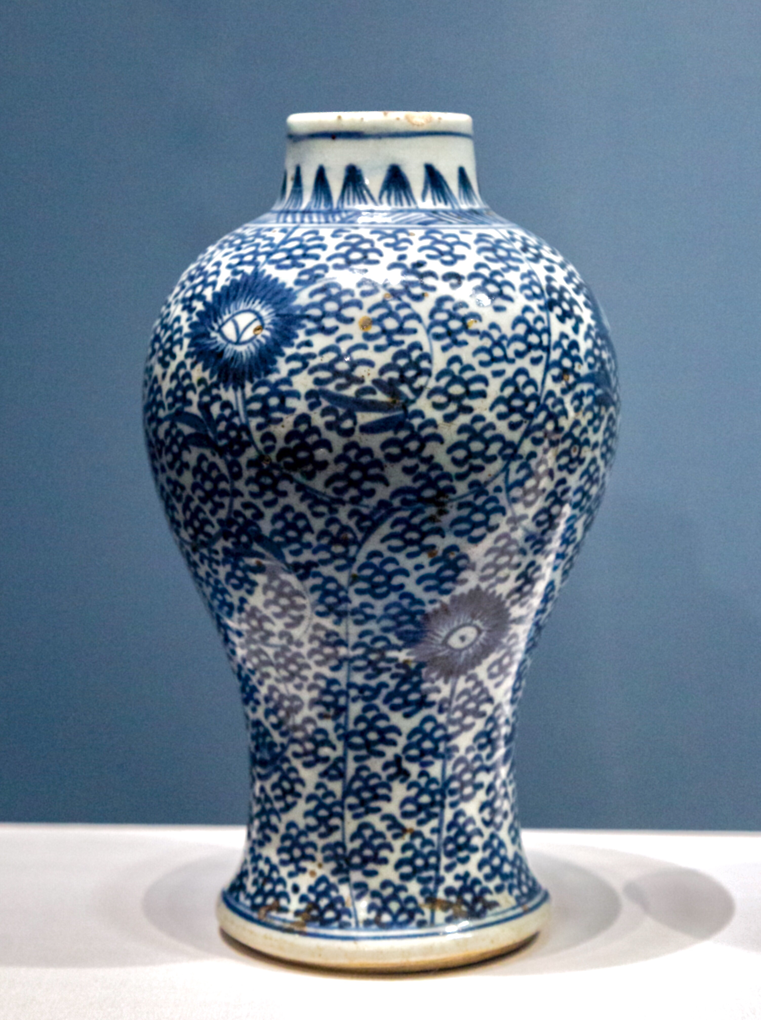 《人间烟火抚凡心》-明清民窑青花瓷/「壹」/草木华滋-鸟语花香