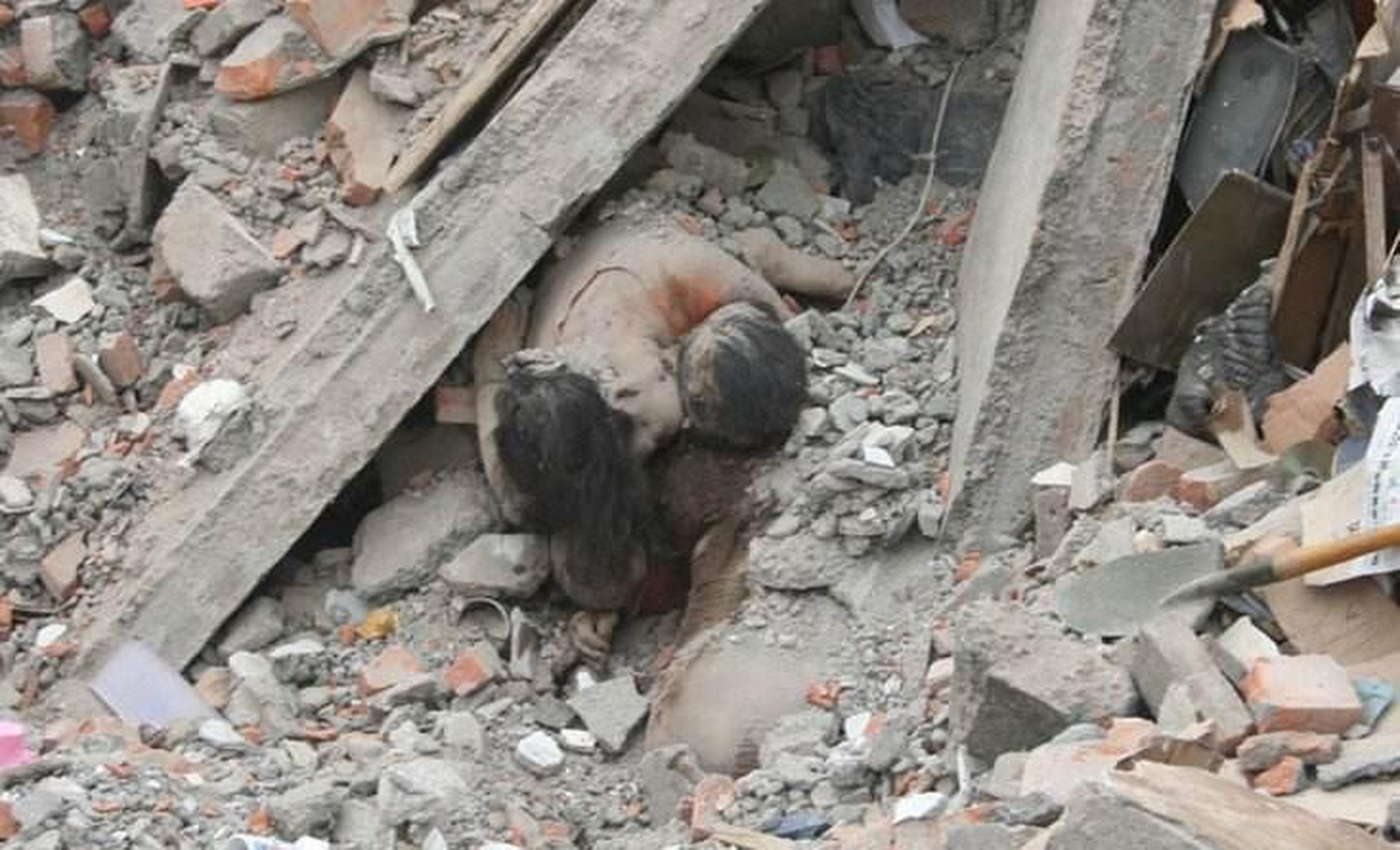 汶川大地震最惨图片