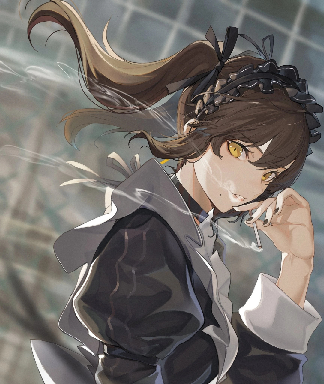 抽烟的女仆和御姐,反差感拉满~#动漫# #动漫壁纸# #九月动态激励计划