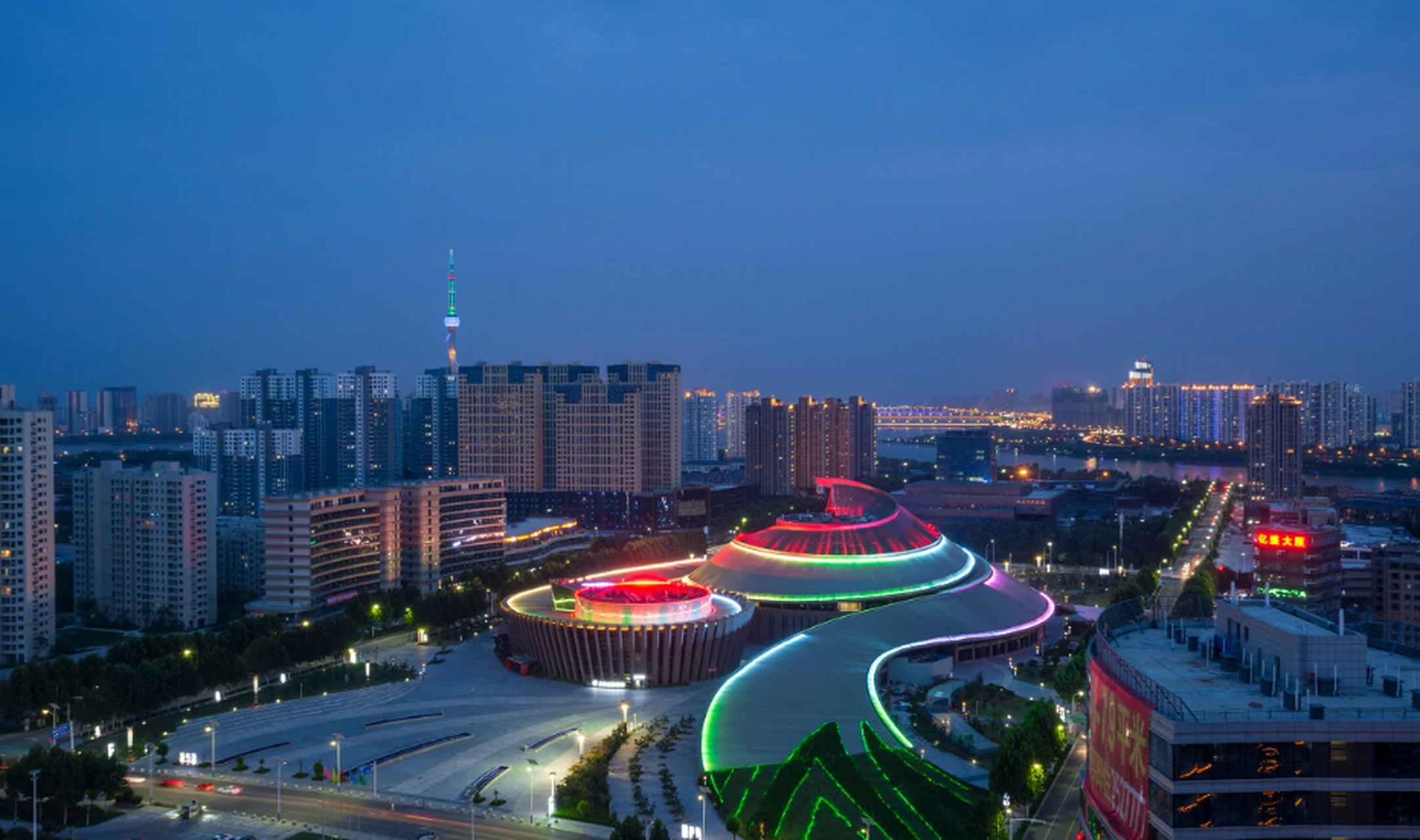 蒙山沂水大剧院图片