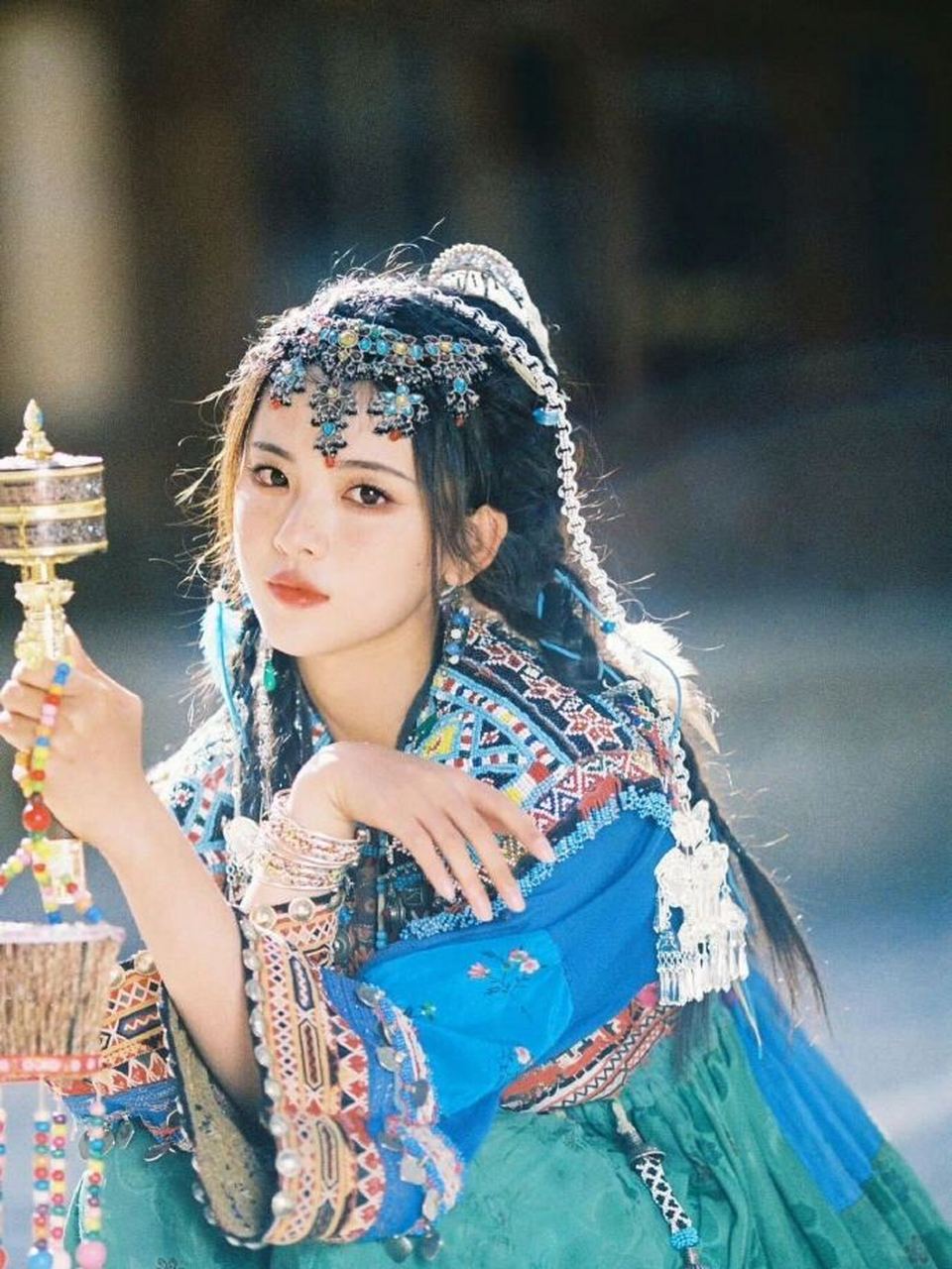 杨超越的民族风造型一览![awsl]每一套都好好看! 676767