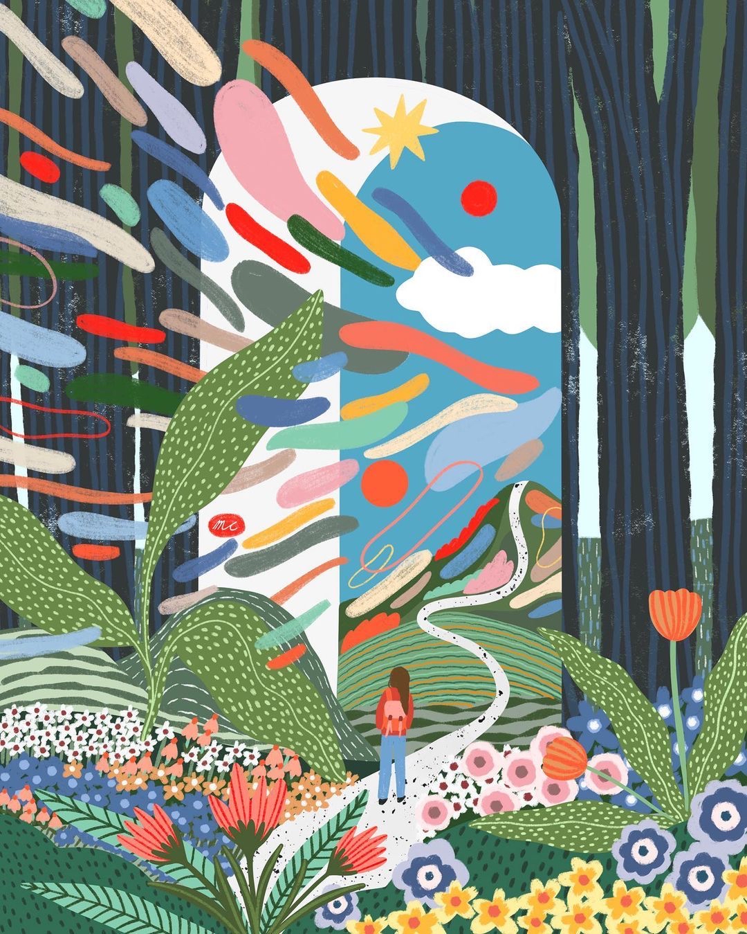 意大利插画师 marina ester castaldo 的作品欣赏