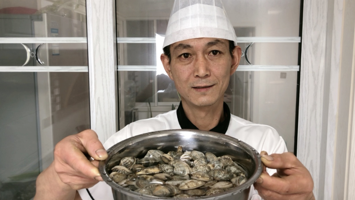 胶东大厨分享“辣炒鲜蛤”原汁原味,辣椒加鲜蛤简单美味,收藏了