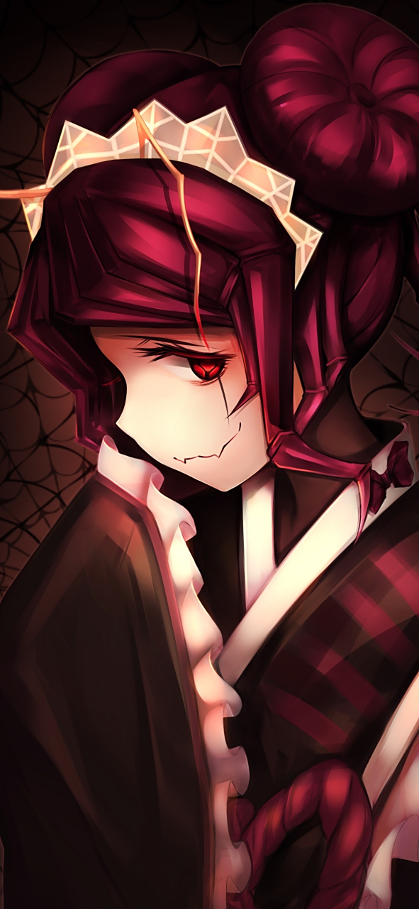 动漫壁纸# #二次元美图#  #overlord不死者之王#  骨王动漫手机敝纸