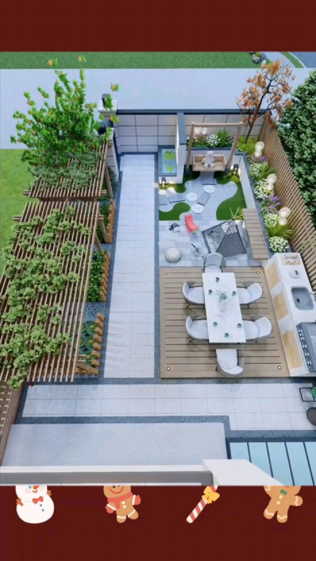 家有小院70平这样设计真的行