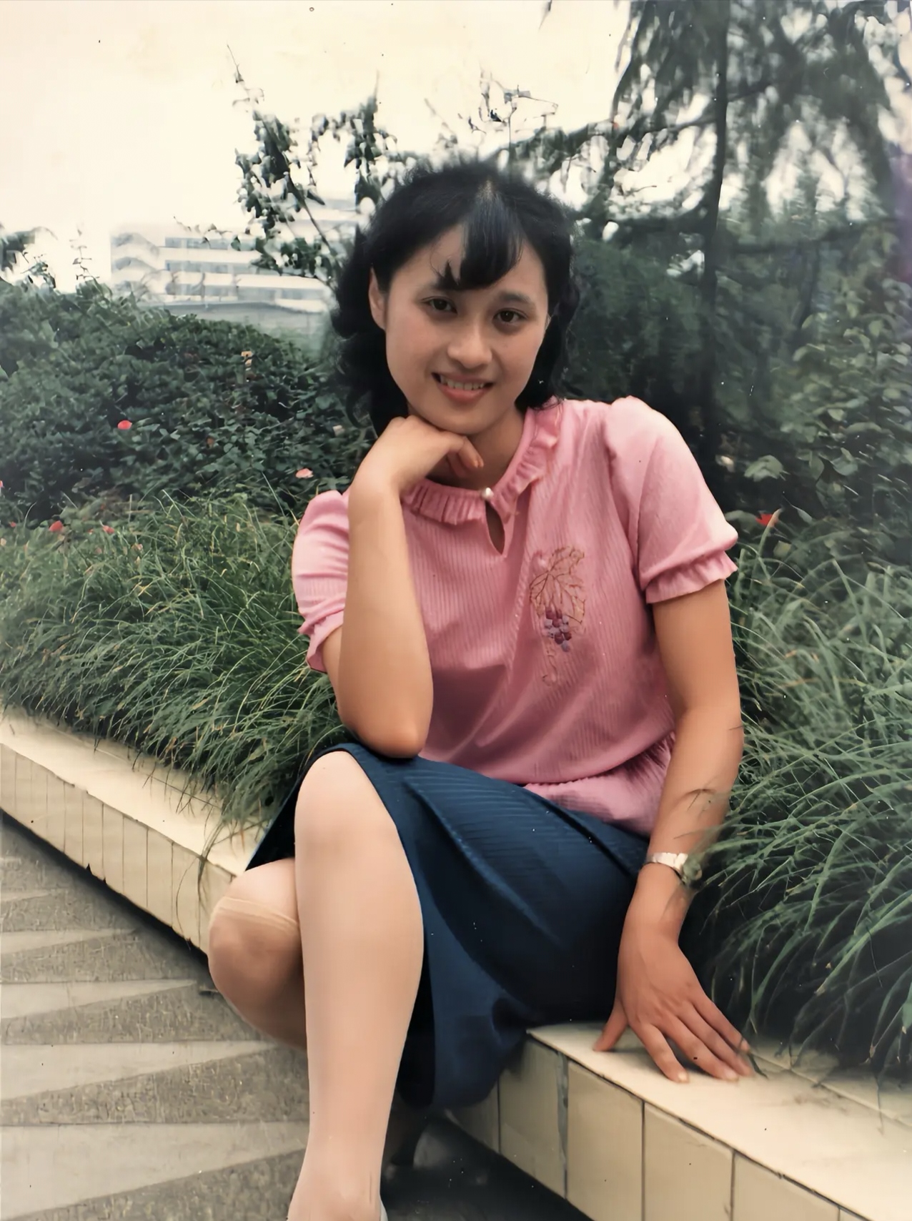 1992年我22岁刚从部队退伍分配到老家的民政局工作时留影