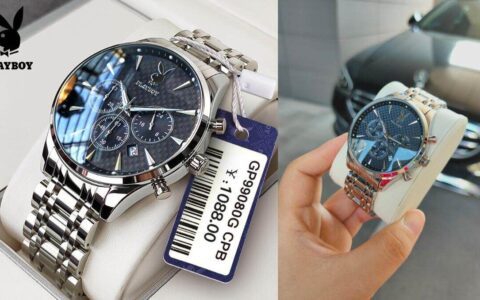 国际品牌，一折秒杀特卖-花花公子手表·包装盒手镯