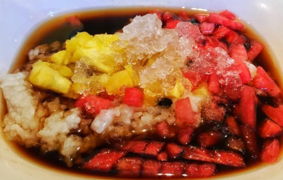 玉溪冰稀饭,云南特色,夏天的美味