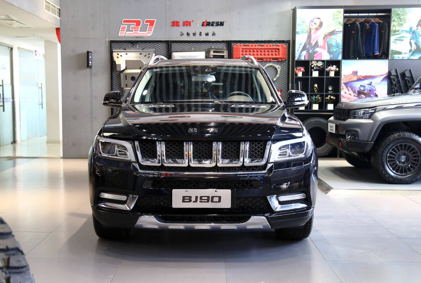 山河经典版bj90实车进店,40多万体验奔驰待遇,适合要低调的大佬