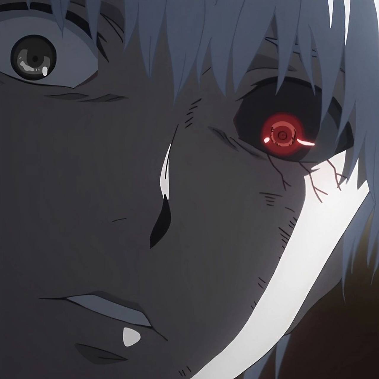 动漫# 这位白发男神是你的菜不?金木研