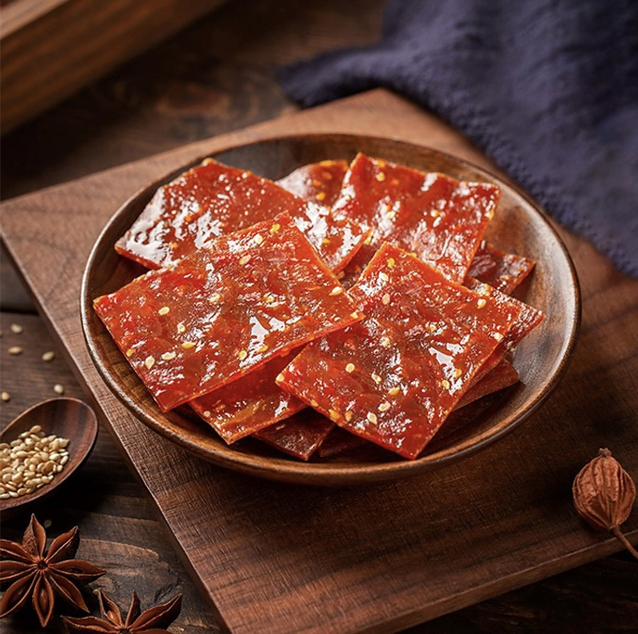 靖江猪肉脯干,超好味,高蛋白,正宗靖江风味.