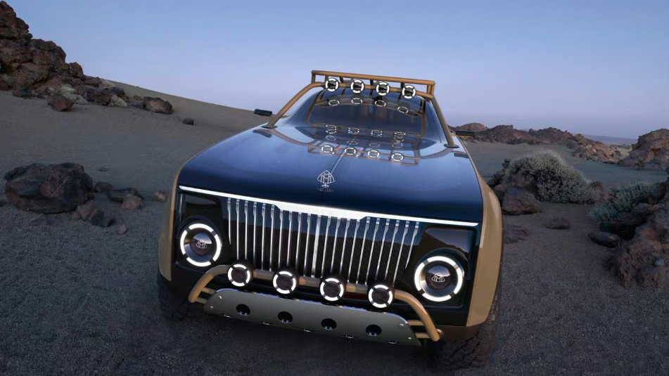 车长近6米,迈巴赫project maybach概念车