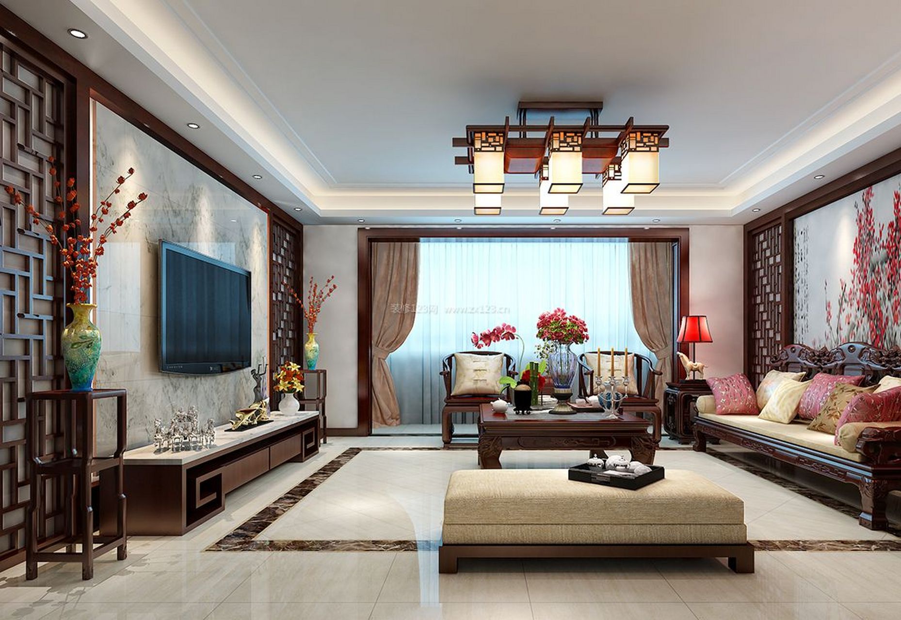 ☯#李理谦# 家居风水之客厅八大方位布局,大富大贵风水旺!