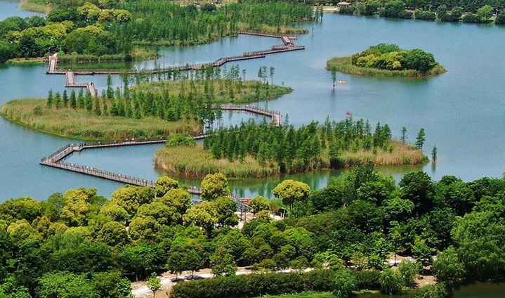 苏州虎丘湿地公园规划图片