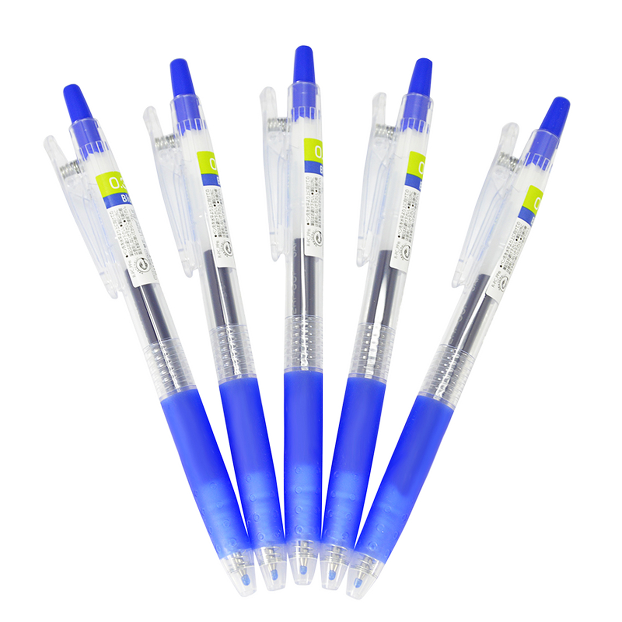 百乐(pilot)juice彩色按动中性笔啫喱笔手账笔果汁笔 蓝色 0.