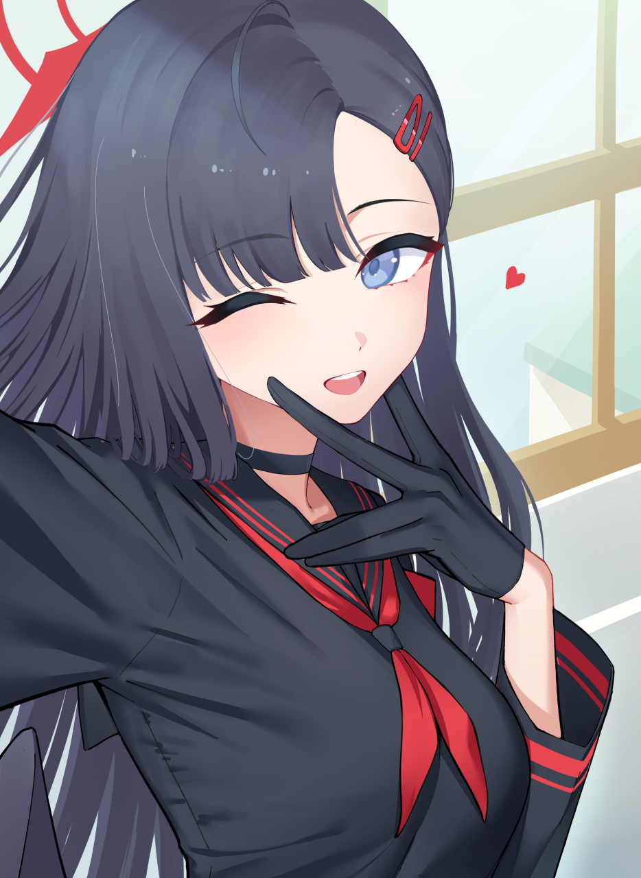 可爱的杂鱼酱仲正一花 画师:アオイリコ#百度秋冬打卡挑战赛# #我爱二